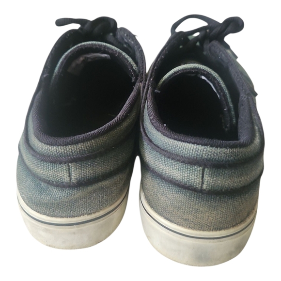 Nike SB Stefan Janoski Youth Size 6Y Green Canvas Skate Shoes Low Top - Picture 4 of 9